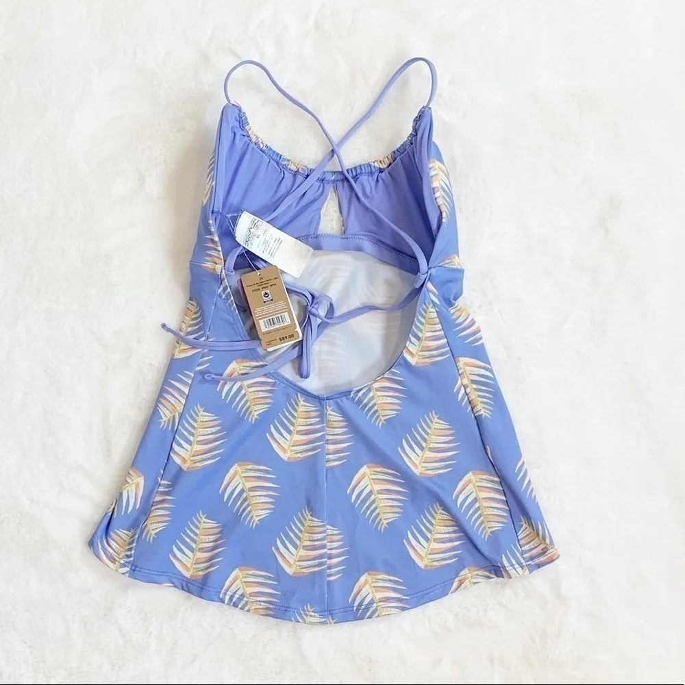 NWT Patagonia Palms of My Heart Tankini Swim Top